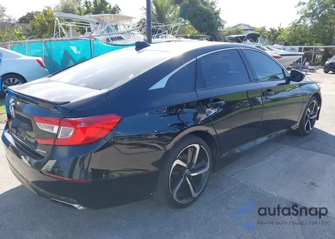 2019 Honda Accord Sport from USA, damaged, VIN 1HGCV1F36KA016188